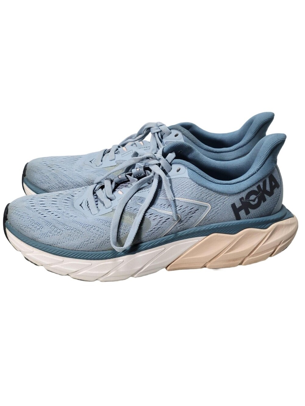Hoka Arahi 5 Size 8 B Womens Blue Fog Provincial Blue Running Shoes 1115012 BFPB - Picture 3 of 16